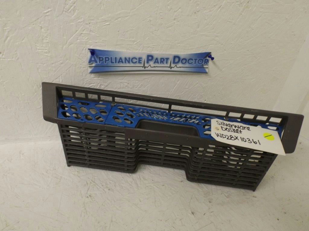 GENERAL ELECTRIC DISHWASHER WD28X10361 SILVERWARE BASKET USED GENERAL ELECTRIC DISHWASHER WD28X10361 SILVERWARE BASKET USED